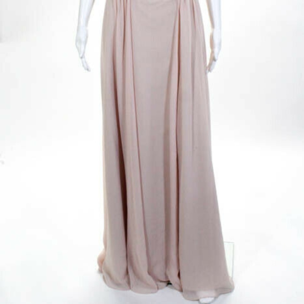 Lauren Ralph Lauren Silk NEW Zip Sweetheart Dress size 12 - Picture 2 of 8
